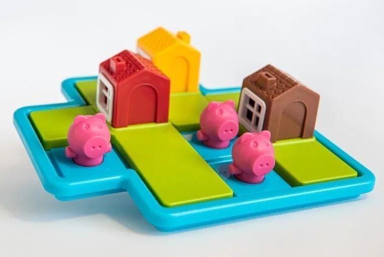 Smart Games, Three Little Pigs, гра-головоломка 6869802 фото