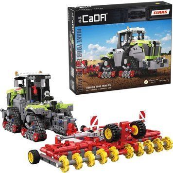 Cada, сельскохозяйственный трактор Claas Xerion 5000 Trac TS, 1: 32, 1336 Элементы 7780758 фото