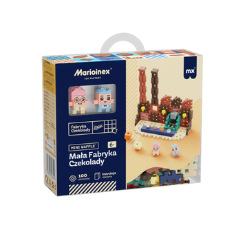Marioinex, Mini Waffle, Wedel, небольшая шоколадная фабрика, строительные блоки, 100 элементов 7850297 фото