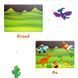 Skillmatics, Foil Fun, Dinosaur Land, художній набір 7996123 фото 2