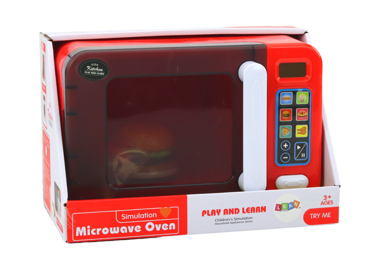 Lean Toys, микроволновая печь, красная плита 7769064 фото