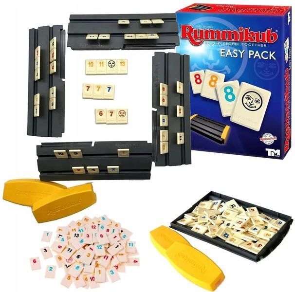 Rummikub Easy Pack, сімейна гра з числами 7867520 фото