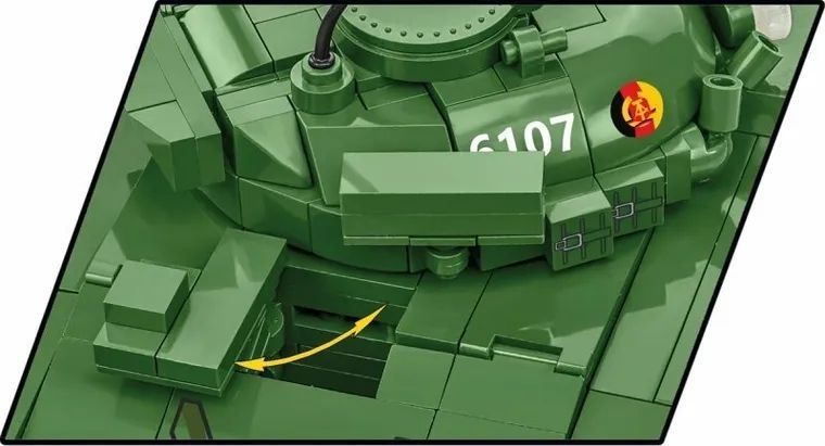 Коби, Вооруженные силы, Т-72 Восточная Германия/Советская, 1: 35, блоки, 680 элементов 7661119 фото