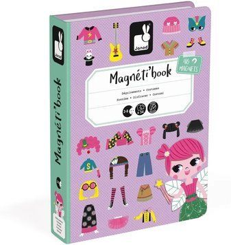 Janod, Magneti'book, костюми, магнітна головоломка 6279224 фото