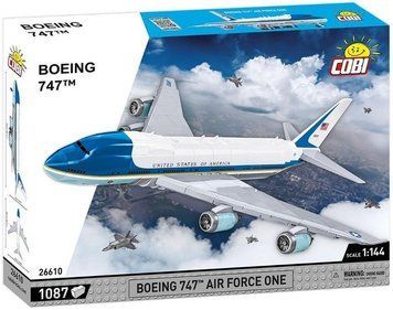 Cobi, Boeing 747 Air Force One, блоки, 1087 элементы 7783963 фото