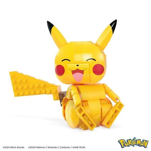 Mega Pokemon, Trio Pokemon для строительства, 3-пак, блоки, 583 элементы 7712494 фото