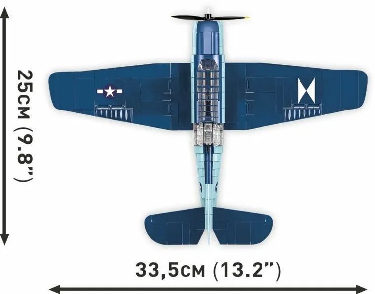 Cobi, Историческая коллекция Второй мировой войны, Грумман TBF Avenger, 1: 48, блоки, 392 элементы 7721097 фото