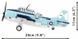 Cobi, Историческая коллекция Второй мировой войны, Грумман TBF Avenger, 1: 48, блоки, 392 элементы 7721097 фото 3