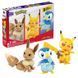 Mega Pokemon, Trio Pokemon для строительства, 3-пак, блоки, 583 элементы 7712494 фото 1