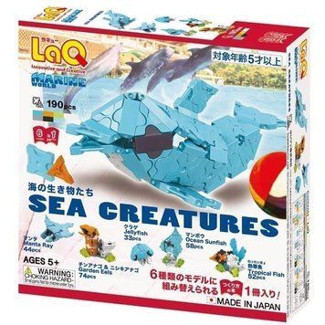 LAQ, Sea Creatures, строительные блоки, 190 элементов 7773503 фото