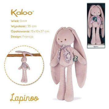 Kaloo, Lapinoo, Кролик, мягкая игрушка в коробке, лавандовый, 35 см 6916141 фото
