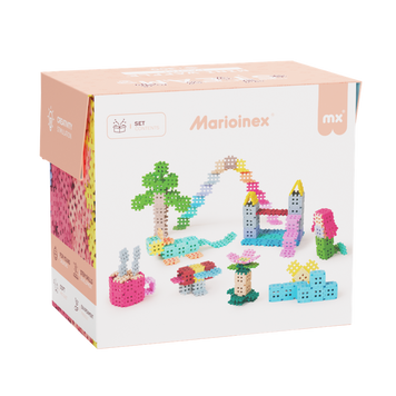 Marioinex, Mini Waffle, Pastel, будівельні блоки, 300 елементів 6698710 фото