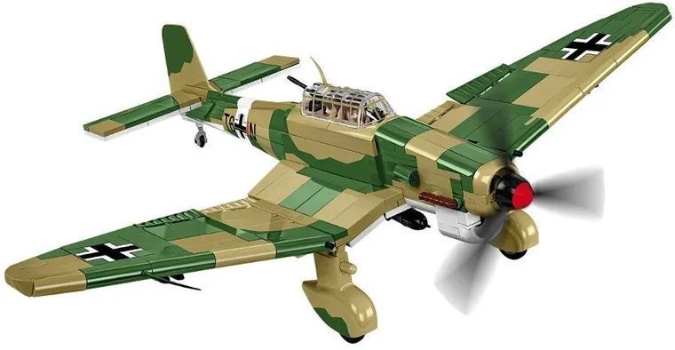 Кобі, історична колекція, Друга світова війна, Junkers JU 87 B-2, 1: 32, блоки, 525 елементів 7661568 фото
