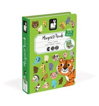Janod, Magneti'book, тварини, магнітна головоломка 6279228 фото