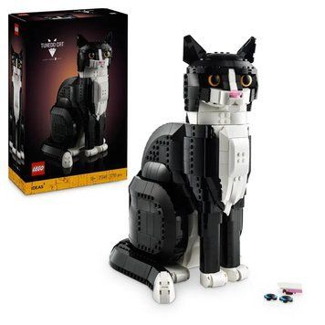 Идеи LEGO, черно -белая кошка, 21349 7927784 фото
