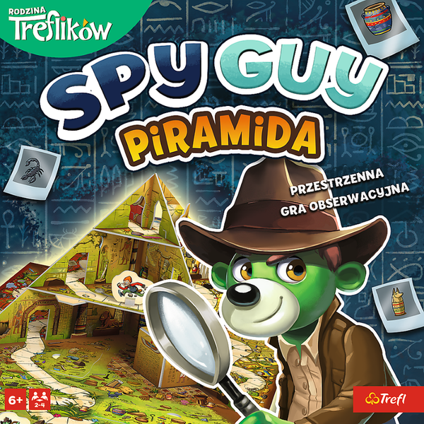 Трефл, Семья Трефлик, Пирамида шпиона, семейная игра 7834501 фото