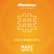Marioinex, Maxi Waffle, XXL структурні блоки, 32 елементи 7713985 фото 3