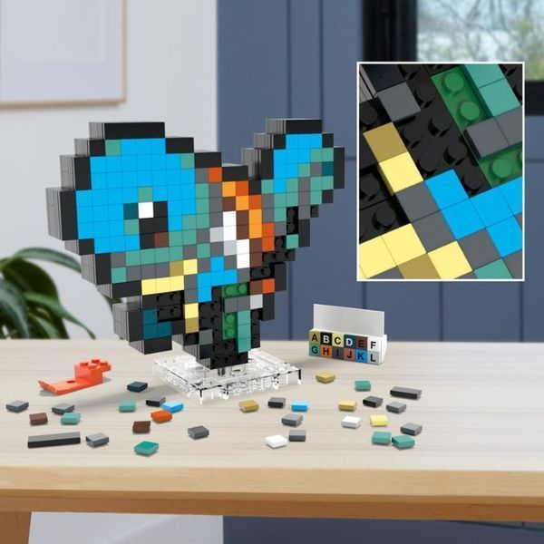 Mega Pok&eacute;mon, Pixel Squirtle, блоки, 367 елементів 7721590 фото