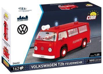 Cobi, Action Town, Volkswagen T2B Feuerwehr, блоки, 162 элементы 8058320 фото