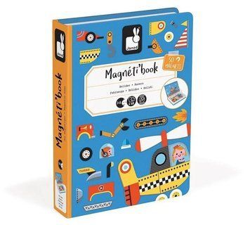 Janod, Magneti'book, транспортні засоби, магнітна головоломка 6279221 фото
