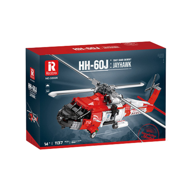 Lean Toys, строительные блоки, спасательный вертолет, 1137 элементы 8010300 фото