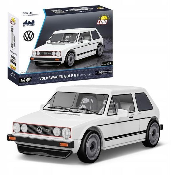 Cobi, Cars, Volkswagen Golf (1976-1983), блоки, 64 элемента 8010129 фото
