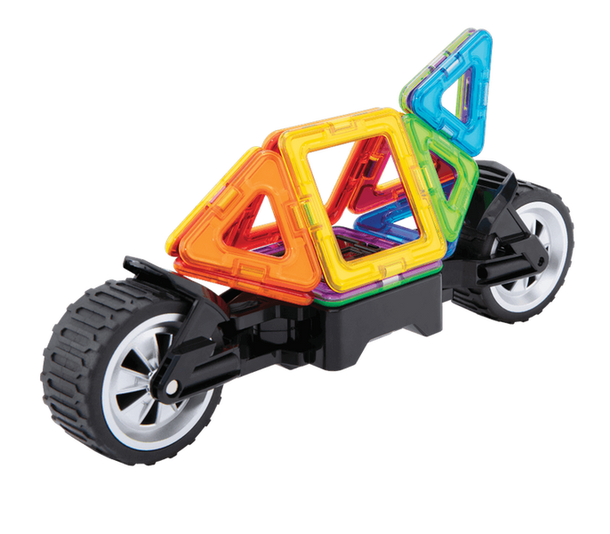 Magformers, удивительный набор колес, магнитные блоки, 17 элементов 7641787 фото