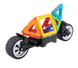 Magformers, удивительный набор колес, магнитные блоки, 17 элементов 7641787 фото 4