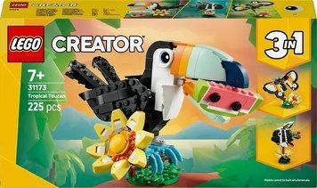 LEGO Creator 3 в 1, Дикие животные: тропический тукан, 31173 8037390 фото