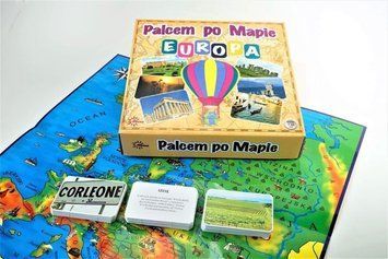 Палец на карте, Европа, образовательная игра 5941756 фото