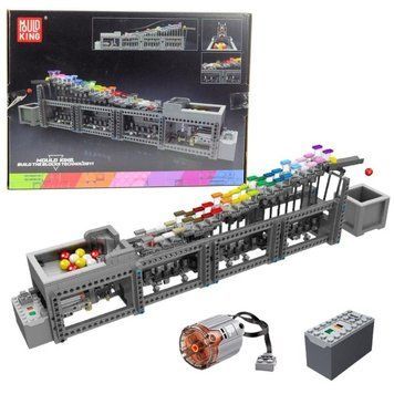 Lean Toys, строительные блоки, Kulodrome с двигателем, 1038 элементы 8114764 фото