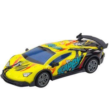 Lean Toys, Светодиодные фонари для спортивных автомобилей на радиоуправлении, желтые, 1:22 8114780 фото