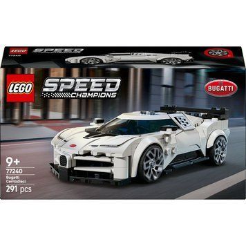 LEGO Speed ​​​​Champions, Гиперкар Bugatti Centodieci, 77240 8037435 фото