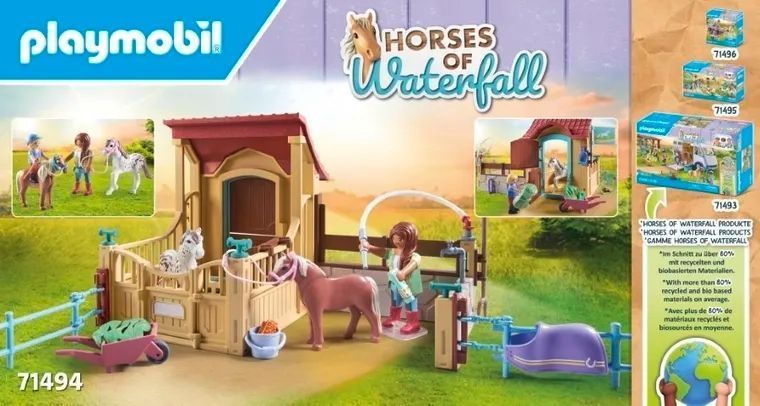Playmobil, лошади водопада, Стайния, 71494 7690782 фото