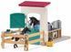 Schleich, Horse Club, ферма для лошадей с кобылой и жеребенками, Set, 42611 7416543 фото 4
