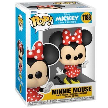 Funko Pop! Дісней: Міккі та друзі, Мінні Маус, статуетка колектора 7528724 фото