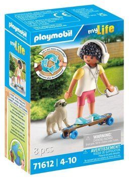 Playmobil, моя жизнь, мальчик с собакой, 71612 7799452 фото