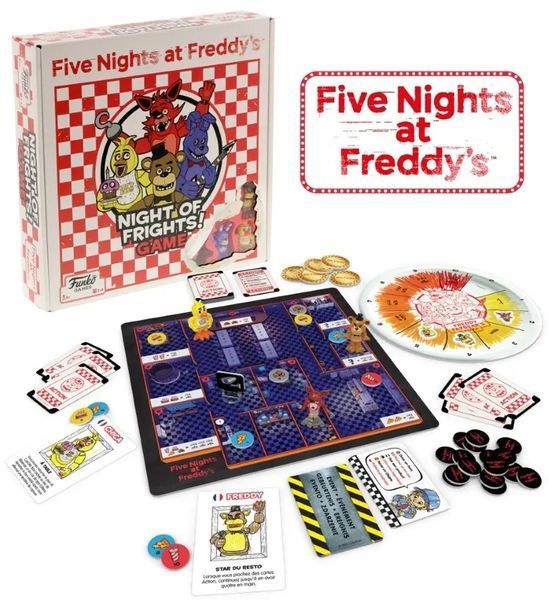 Funko Games, пять ночей в Freddy's, Night of Frights, Social Game 8017763 фото