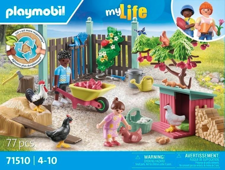 Playmobil, My Life, Little Dust Ferma в крошечном саду, 71510 7690787 фото